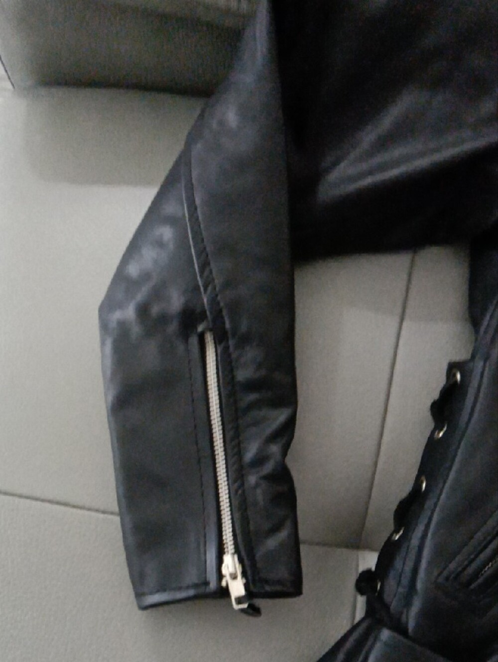 NEW Genuine Leather Ladies Motorcycle Jacket - Picture 2 of 6